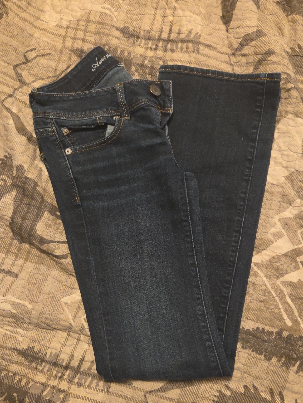 American Eagle Outfitters Dark Blue Bootcut Jeans
